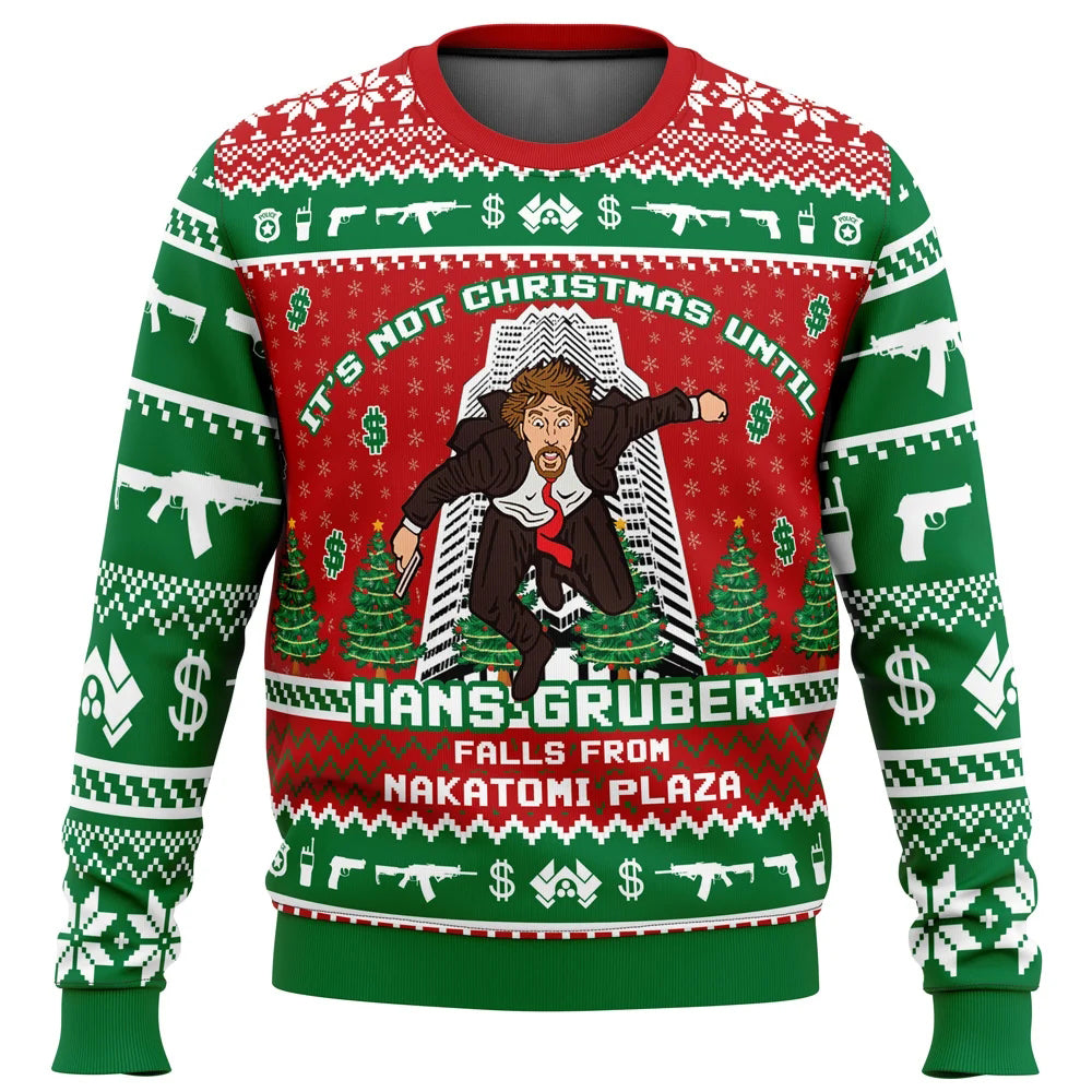 Hans Gruber Christmas Jumper